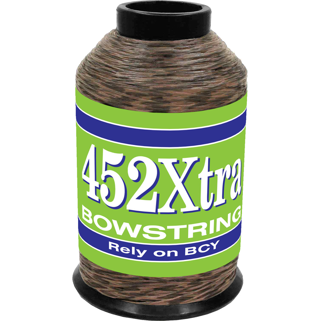 BCY 452Xtra Bowstring Material Tan/Black 1/4 lb 67% Dyneema 33% Vectran - BCY
