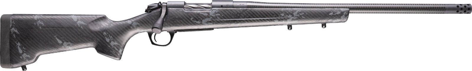 Bergara Rifles B14LM12013CF B-14 Cima CF 7mm PRC 3+1 22" CURE Carbon... - Bergara - 7MM PRC