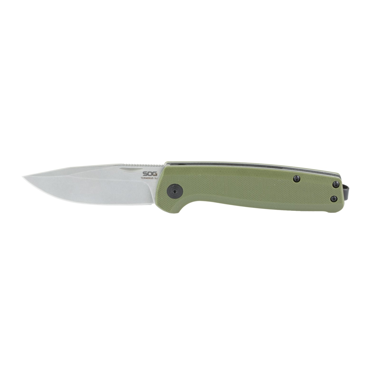 SOG Knives & Tools Terminus SJ Folding Knife 2.9" Clip Point Blade7.1"