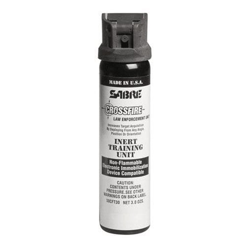 SABRE Crossfire Inert Training OC Spray 3oz Stream MK-4 25-Pack