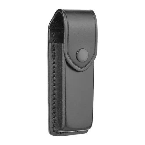 Buy Dutyman Plain Black Leather Single Magazine Holder 9mm online