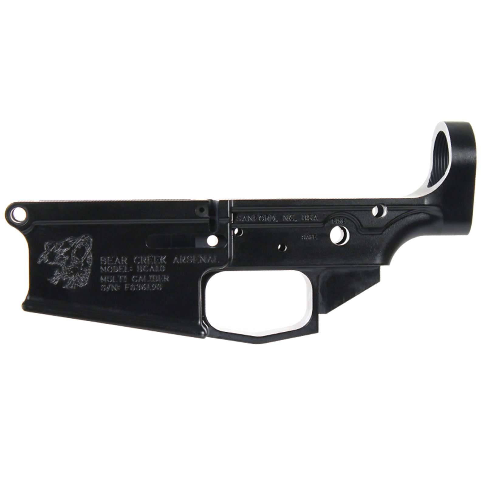BEAR CREEK ARSENAL BC-10 308WIN STRIPPED LOWER Black