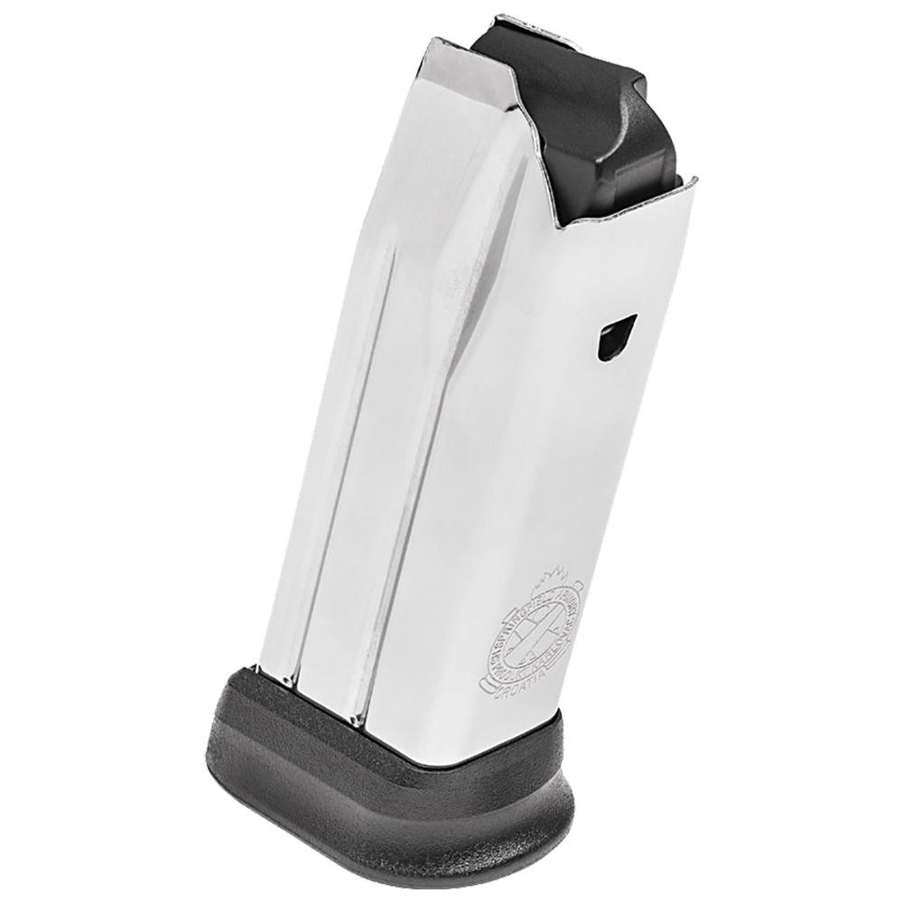 Buy Springfield XDME5914 Elite Compact 9mm Luger, 14-Round Stainless Steel Magazine with Extended Base Pad online