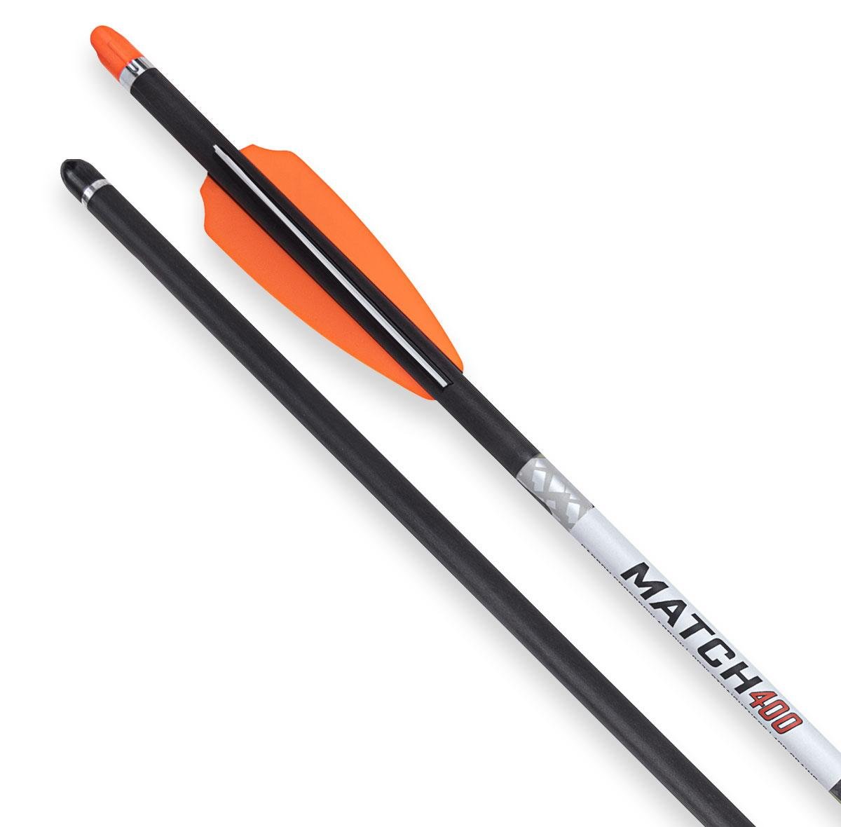 Wicked Ridge HEA7603 Match 400 Alpha-Nock Carbon Arrows 20" 3-Pack - TenPoint