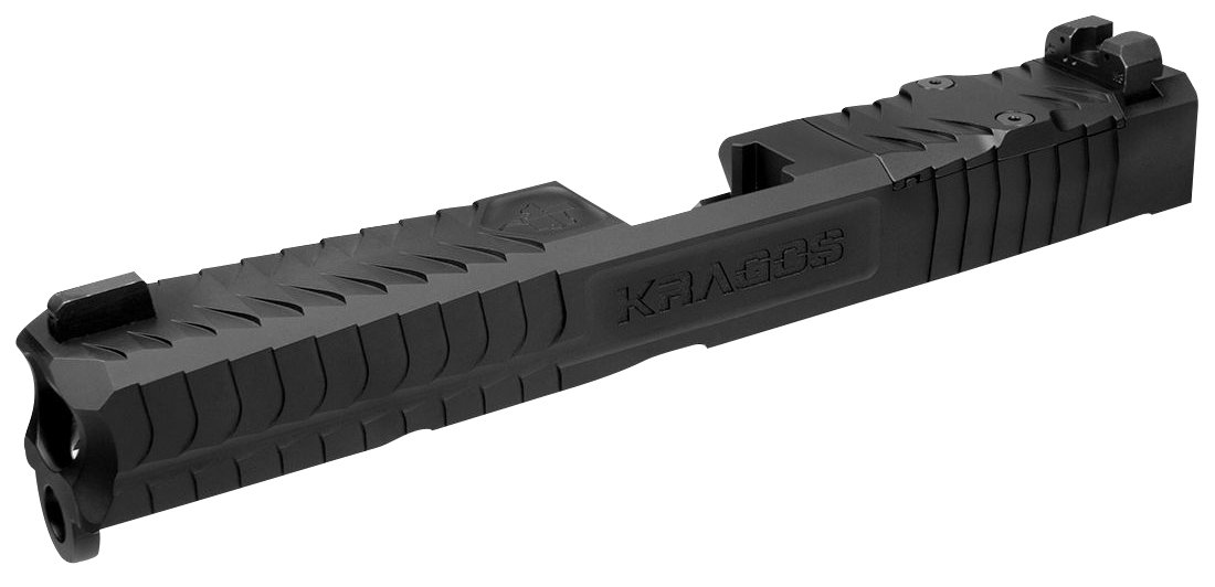 CMC Triggers SLD173GRMR Kragos Glock 17 Gen3 RMR Cut Black DLC Slide