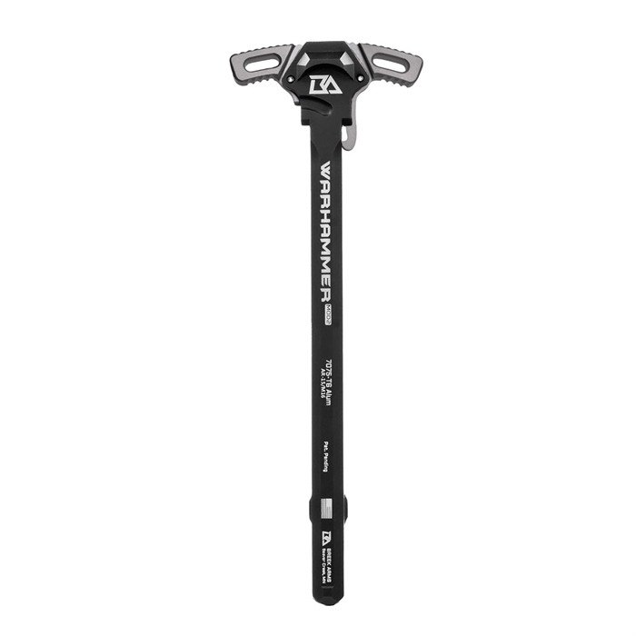 Breek Arms Warhammer Mod2 Micro AR-15 Ambi Charging Handle Gray - Breek Arms - WARHAMMER