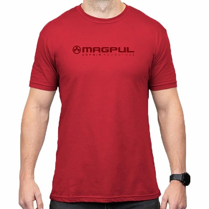 Magpul MAG1114-610-S Unfair Advantage Red Cotton T-Shirt Small - Magpul Industries