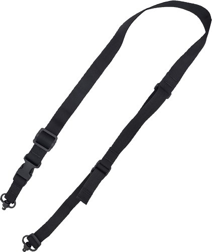 TAC SHIELD SLING 2N1 WARRIOR QD PUSH BUTTON SWIVEL BLACK - Tac Shield