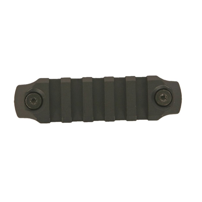 BCM RAIL SECTION--NYLON KEYMOD 3" RAIL BLACK