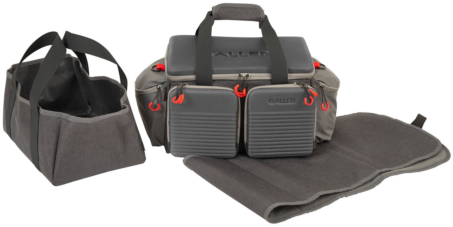 Allen 8325 Competitor Range Bag Gray Large Capacity Lockable Action - Allen Company - GRAY