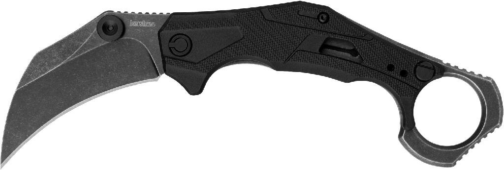 KERSHAW 2064X Outlier Karambit Plain Edge Assisted-Open Gray
