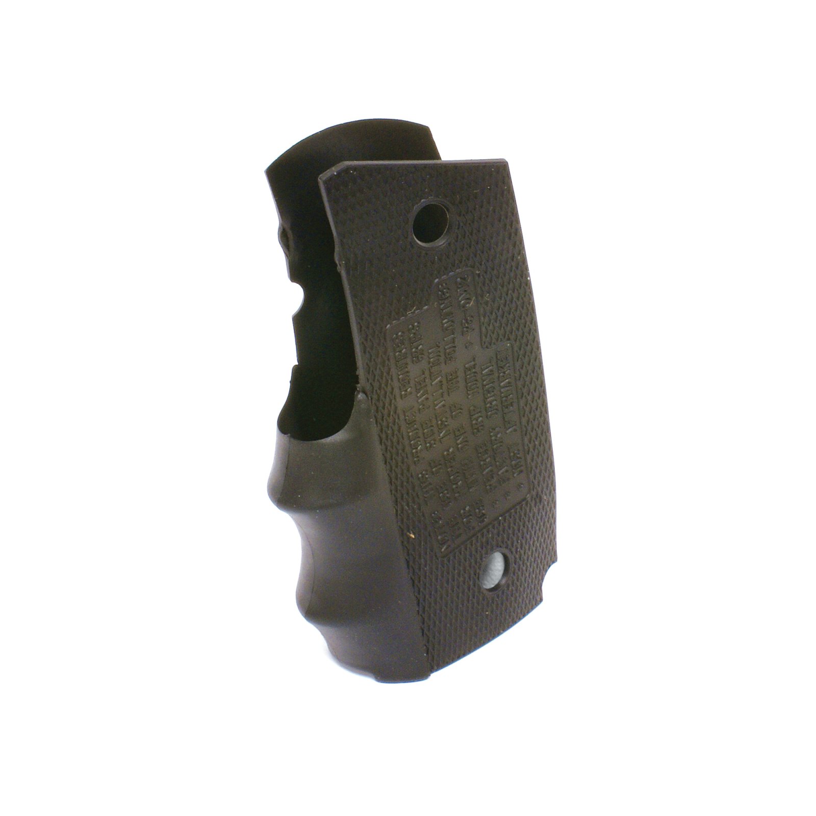 Buy Pearce Grip 1911 Officer Compact Finger Groove Rubber Insert Black PGOM1 online