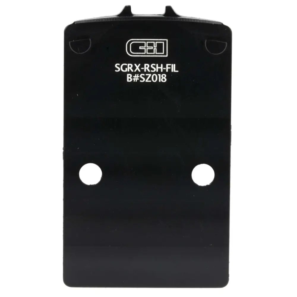 C&H Precision SGRXRSHFIL SIG P320 RX Red Dot Optic Mount 6061 Aluminum