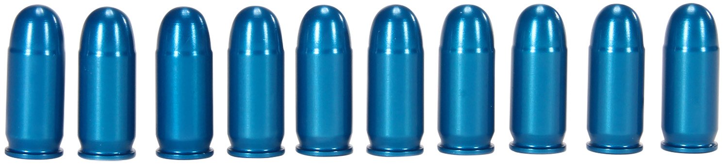A-Zoom Pistol Metal Snap Caps .380 Auto Blue Package of 10 - A-Zoom - 380 ACP