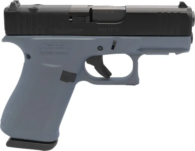 Glock 43X 9mm Luger 3.41 In 10+1 Round Black Purple Polymer - Glock - 9mm Luger