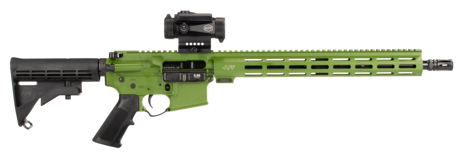 Alex Pro RI282MBGOP 5.56 Multi Cam Green 16" M-LOK M4 30RD Rifle - Alex Pro Firearms - 5.56