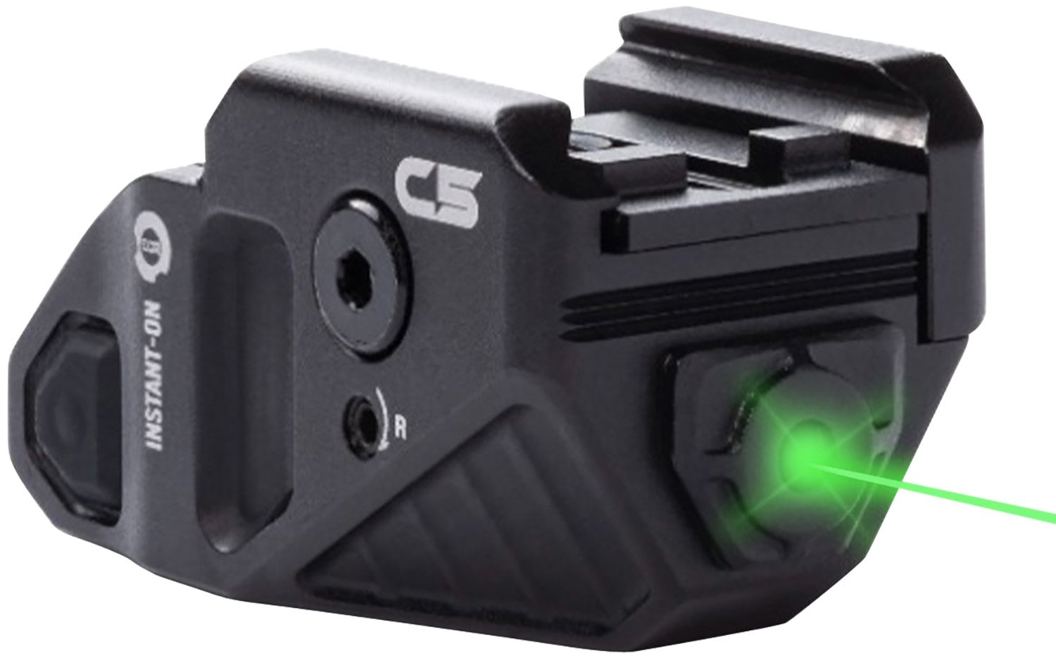 Viridian 9300024 C5 Black Green Laser 515-532nM 100 Yards Day/Night - Viridian