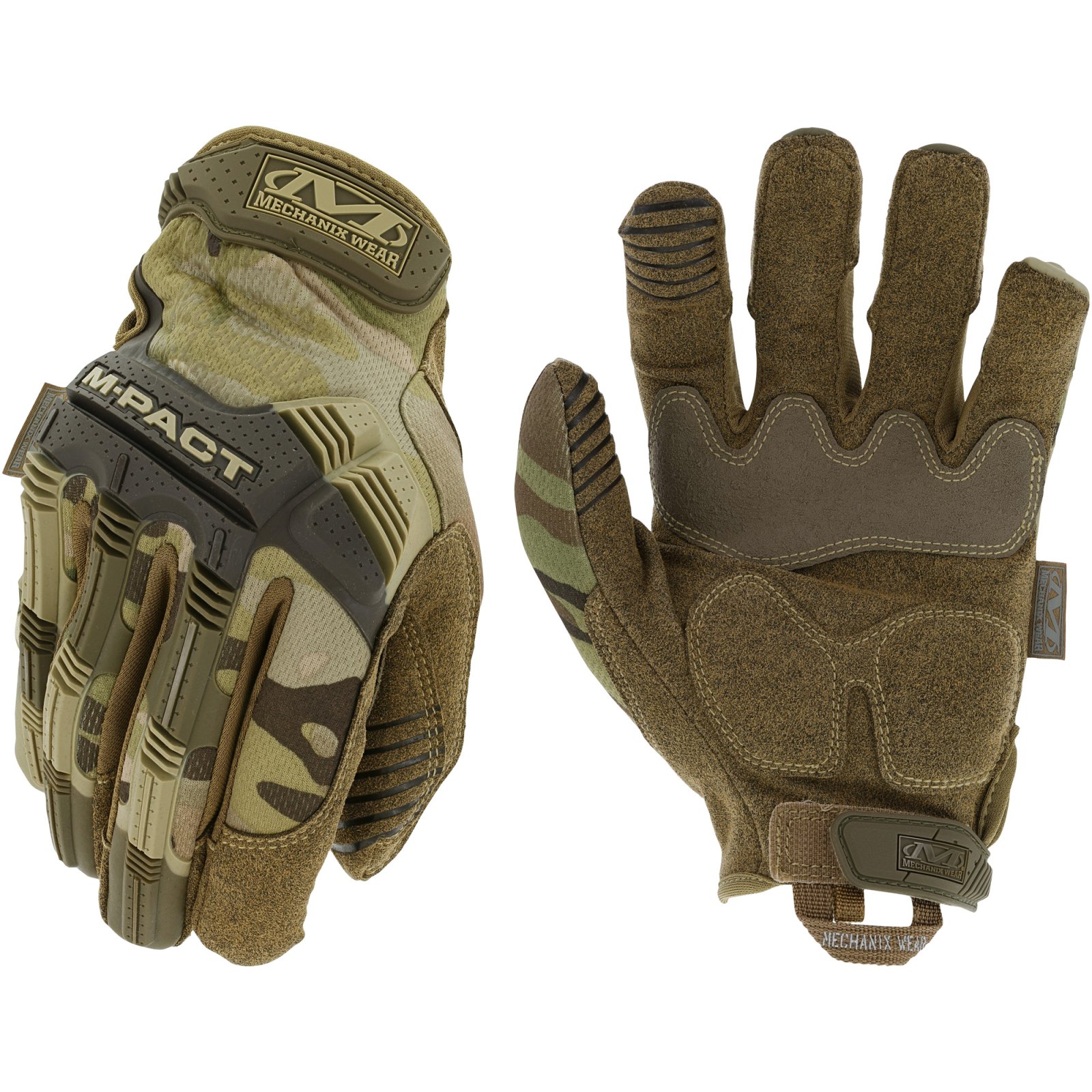 Mechanix Wear MPT78010 M-Pact Multi-Cam Large Touchscreen Gloves