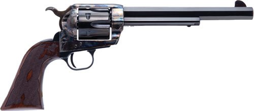 Cimarron El Malo 2 .45LC 7.5" Octagonal Barrel CC/Blued Walnut Grip