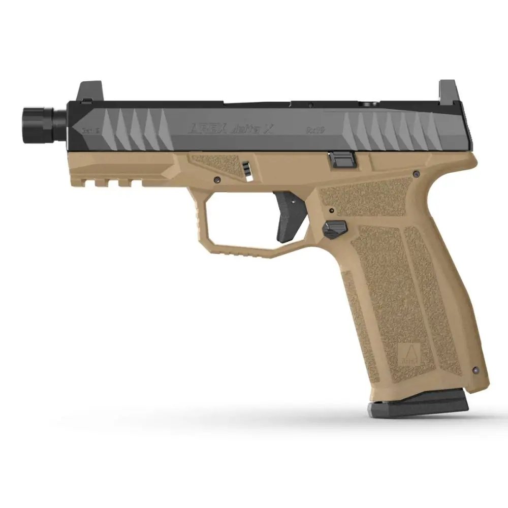 Arex Delta Gen.2 AD-602641 FDE 9mm Pistol, 4.6" Threaded Barrel, 19rd - AREX