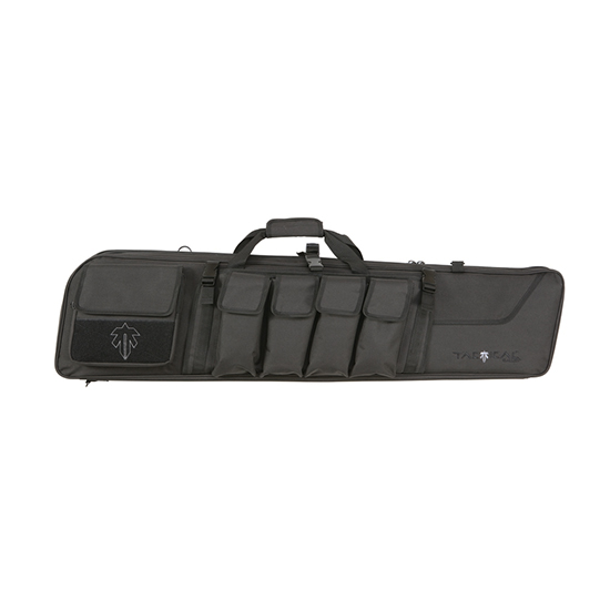 Tac Six 10920 Operator Gear Fit Tactical Case for Rifles 44" L x 9.50" Exterior Dimensions, Endura Material, Black Finish, Padded Storage Pocket, MOLLE Panel, Lockable Zipper