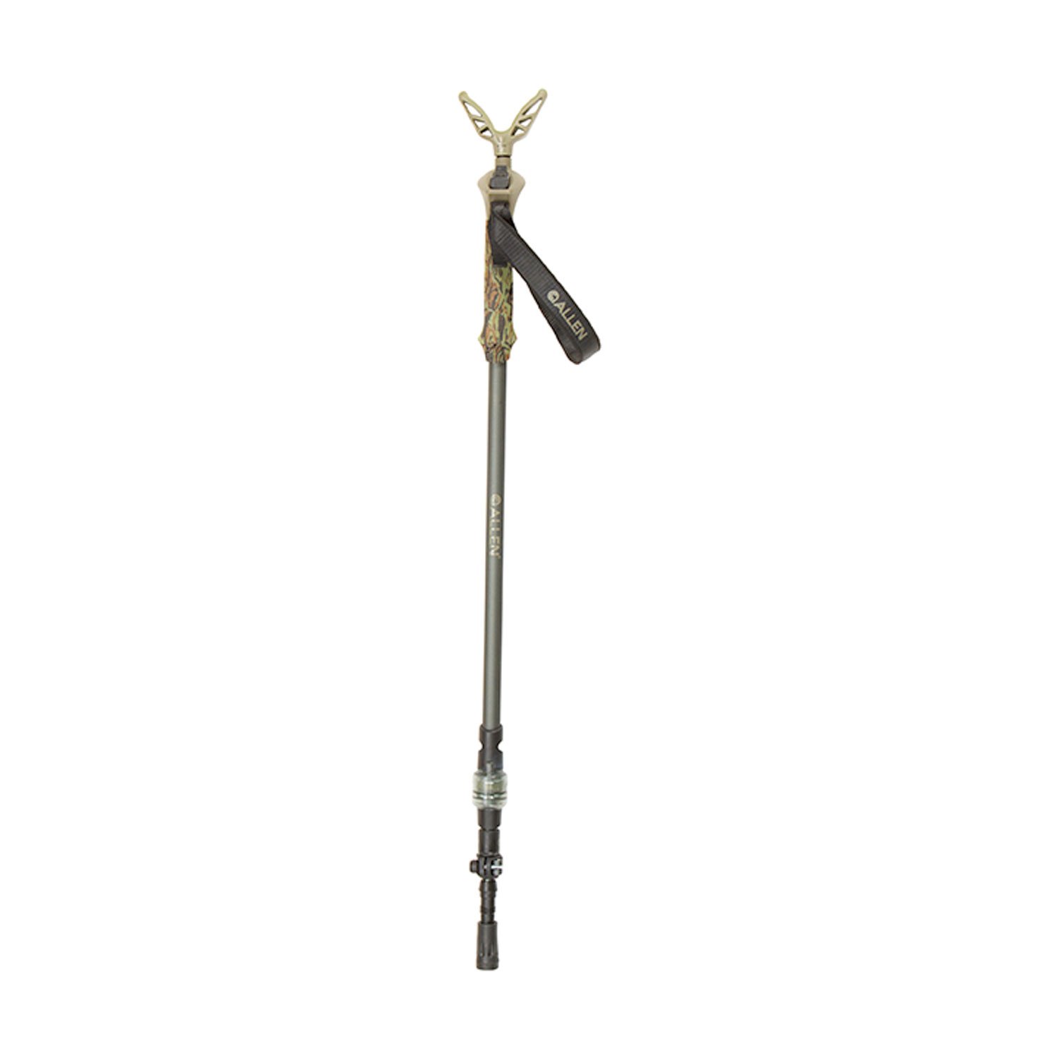 Allen Axial EZ-Stik Monopod 61 in Aluminum Matte Beetle Green 21447