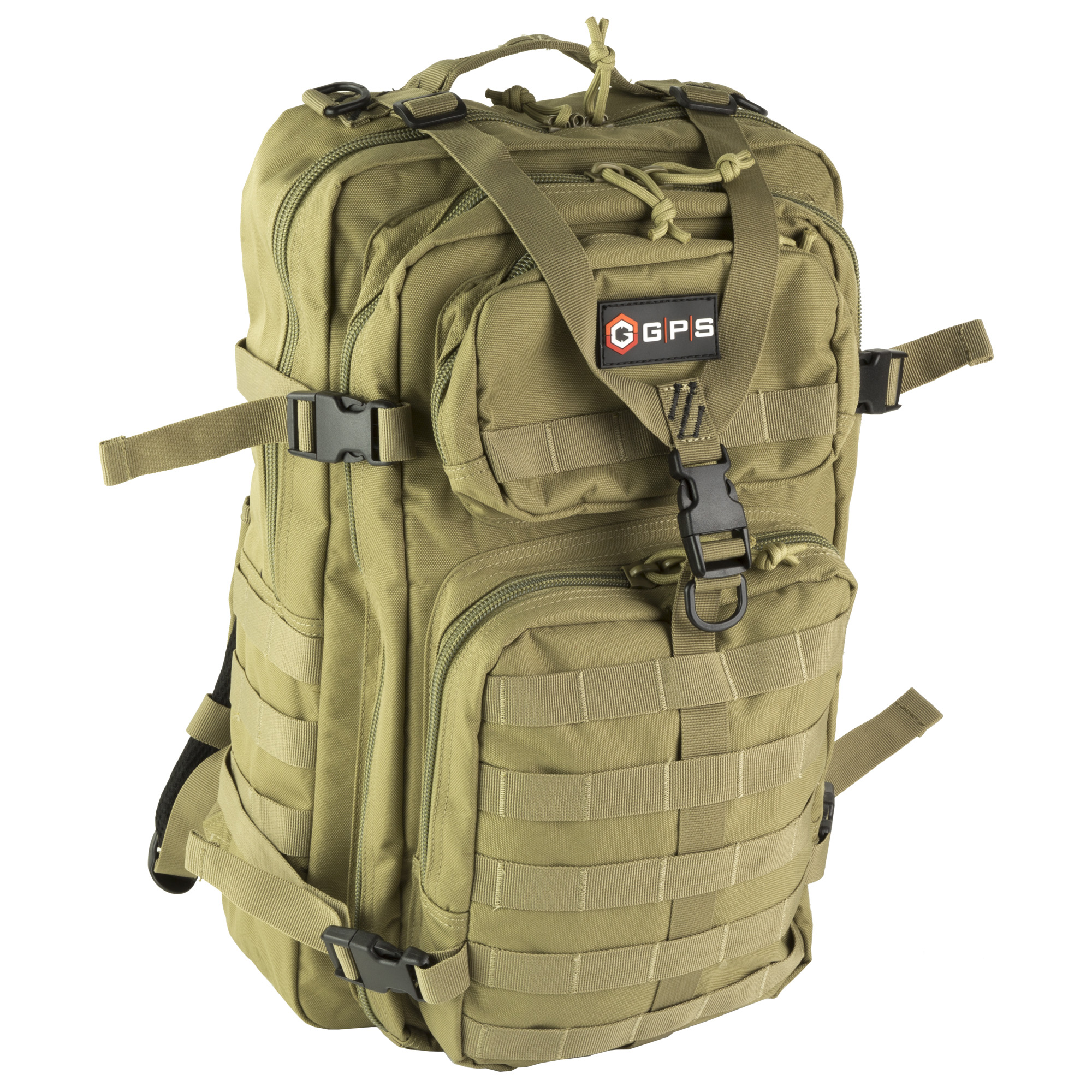 G-Outdoors T1712BPT Tactical Bugout Backpack Tan 600D Polyester