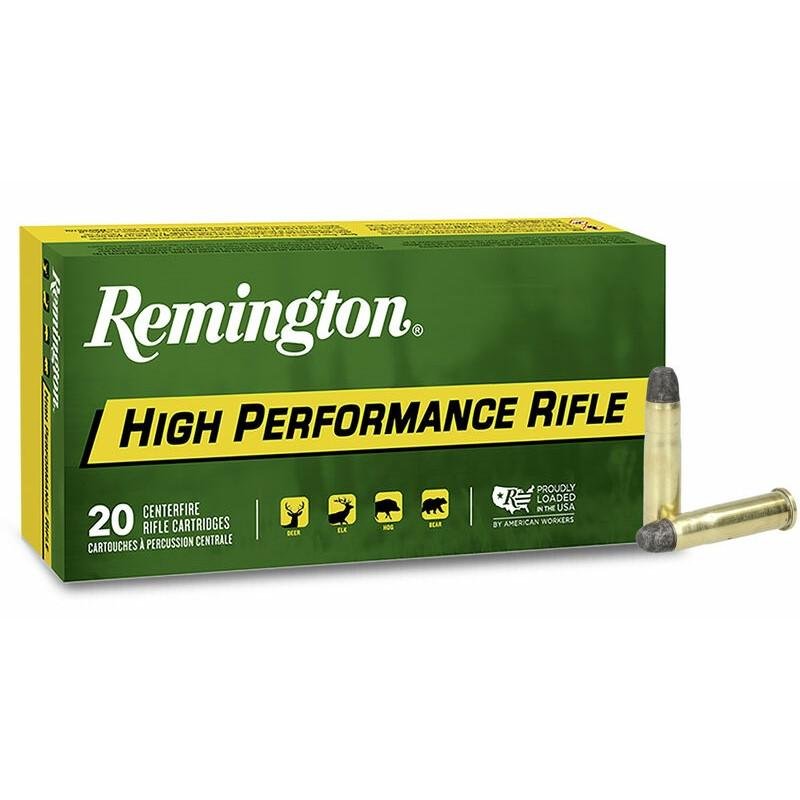 Remington 28410 High Performance 32-20 Winchester, 100 Grain LRN, 1210 FPS Velocity, 50 Rounds