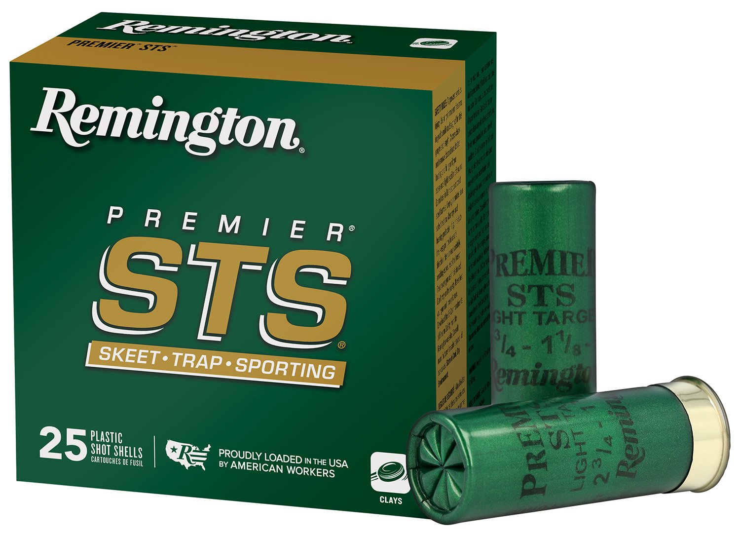 Remington 20242 Premier STS 12 Gauge 2.75 in 1 1/8 oz #8 Shot 25 Rounds - Remington Arms Company, LLC - 12 GAUGE