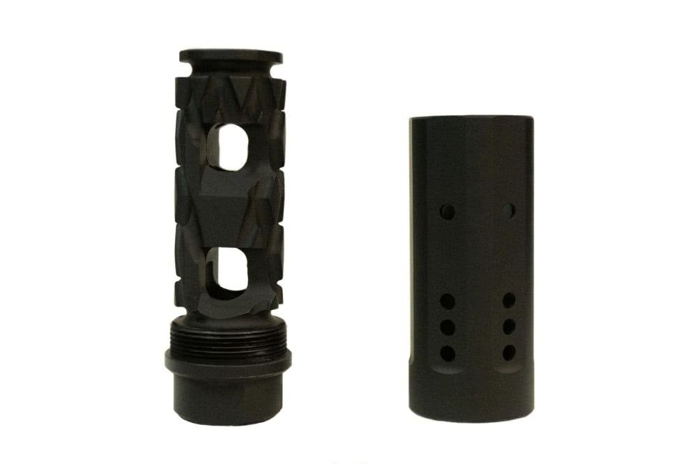ARMASPEC RIFTER GEN 2 MUZZLE BRAKE W/ COVER .223/5.56 1/2-28 THREAD / T416 QPQ