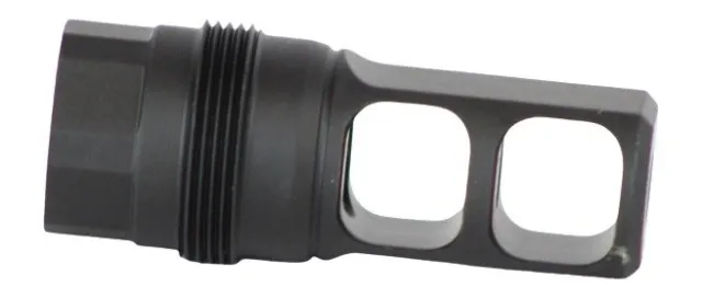 FPM Spleen 30C 5/8x24 SS BLKDLC Muzzle Device - FPM