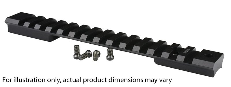 Warne 7676M Mountain Tech Winchester 70 LA 0MOA Matte Rail - Warne