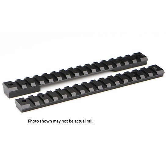 Warne 7685M Ruger American Centerfire Tactical Rail Black Anodized - Warne
