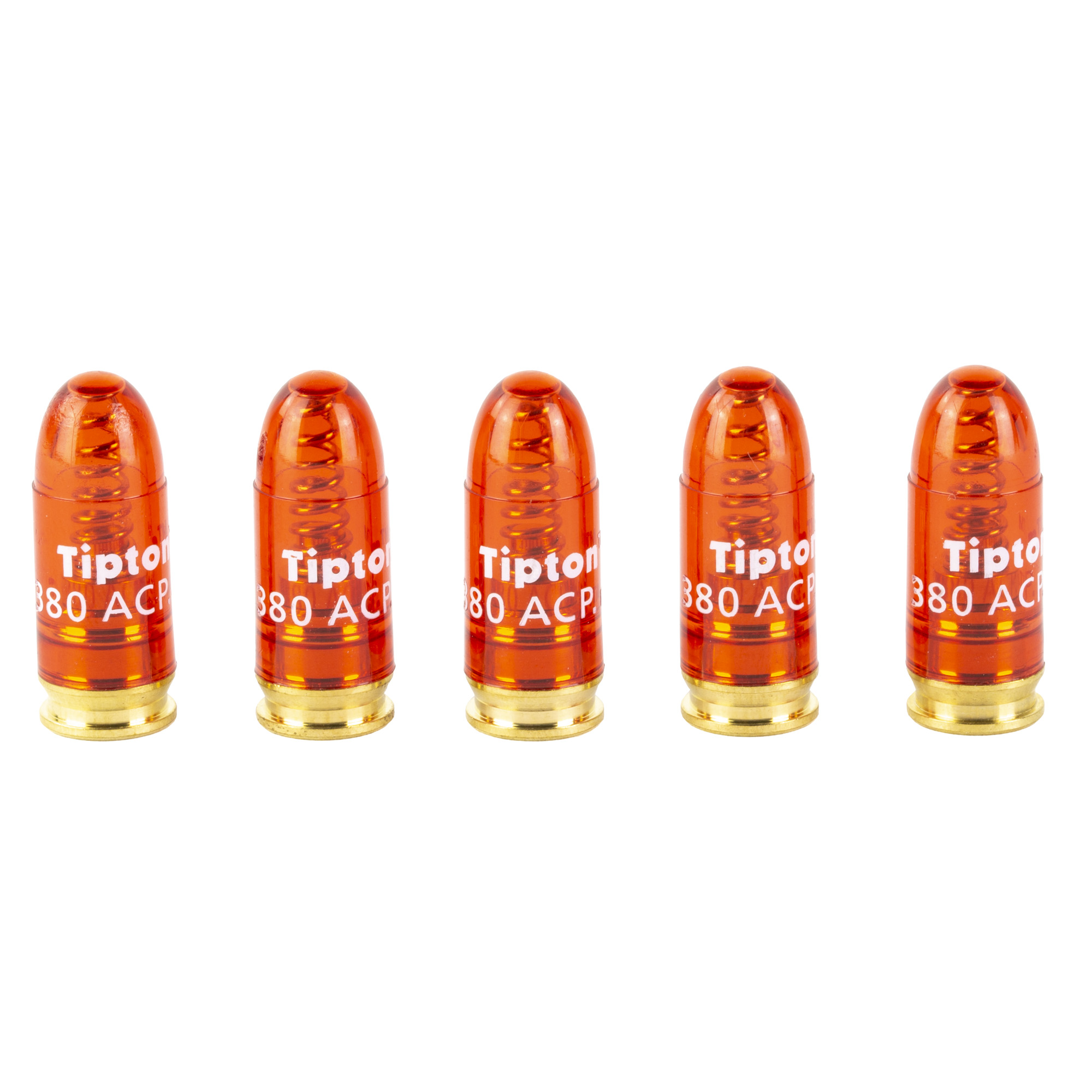Tipton 337377 Snap Caps .380 ACP Brass/Plastic 5-Pack