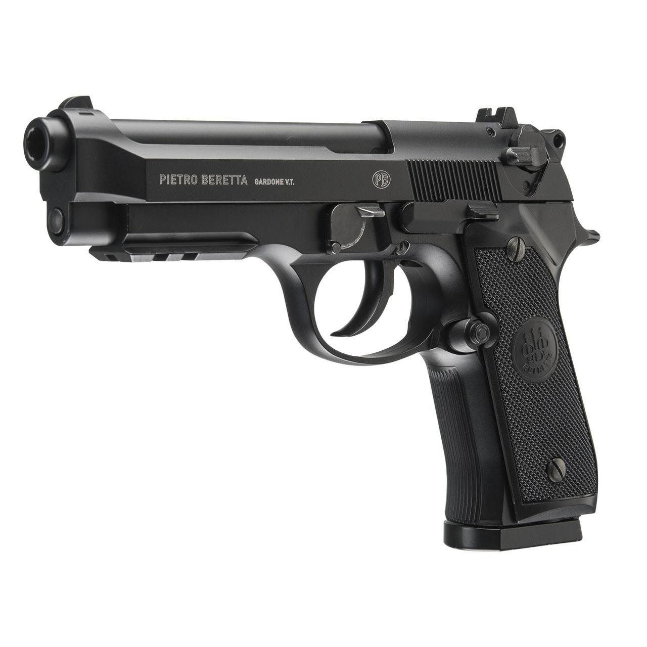 Umarex Beretta M92 A1 .177 Caliber 4.5 in Barrel Black Finish 18 BBs - Umarex - 177