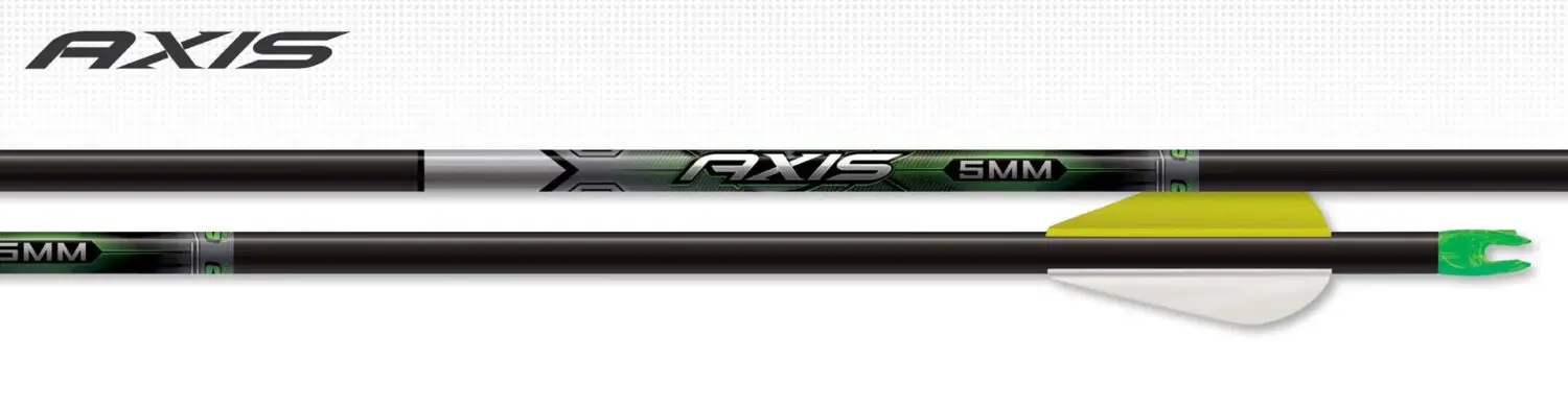 Easton 319102 5mm Axis Shafts 400, Carbon-Composite, 1 Dozen