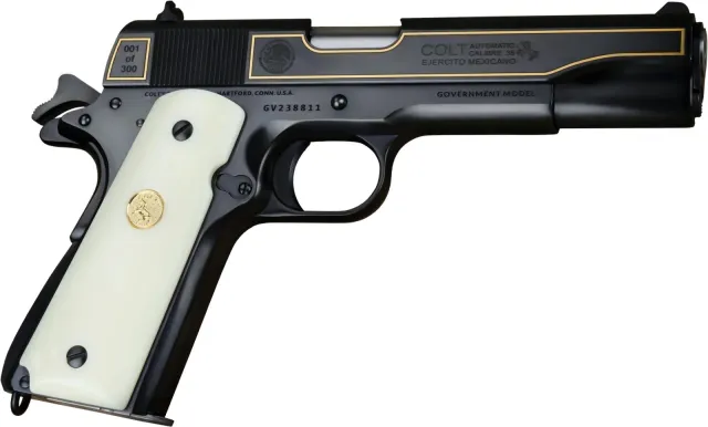 Colt 1911|Government 38 Super Auto +P 9+1 5.000 Blue Steel - Colt - 38 Super Auto +P for sale at TheGunDock