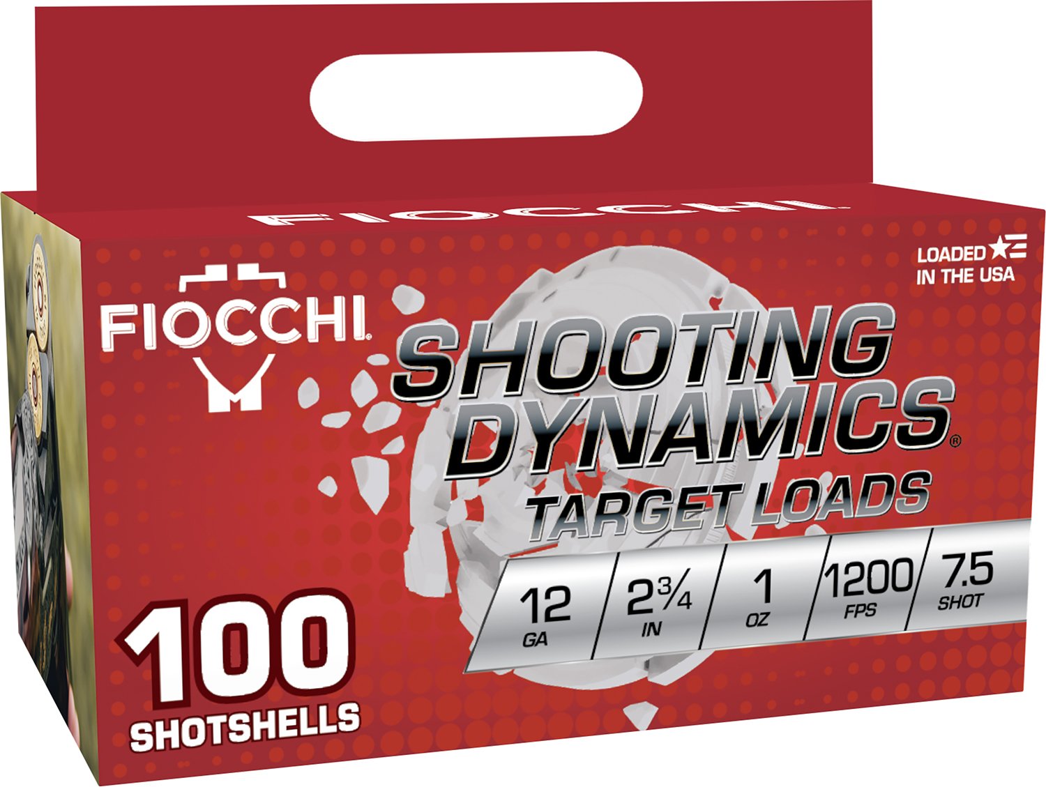 Buy Fiocchi 12SDB17 Shooting Dynamics 12Gauge 2.75" 1oz 7.5Shot 100 Per Box/2 Case online