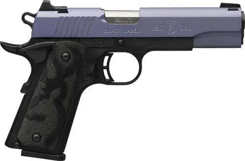 Browning 1911-380 Black Label 380 Auto 2x8rd Crushed Orchid Pistol 51985492 - Browning - 380 ACP