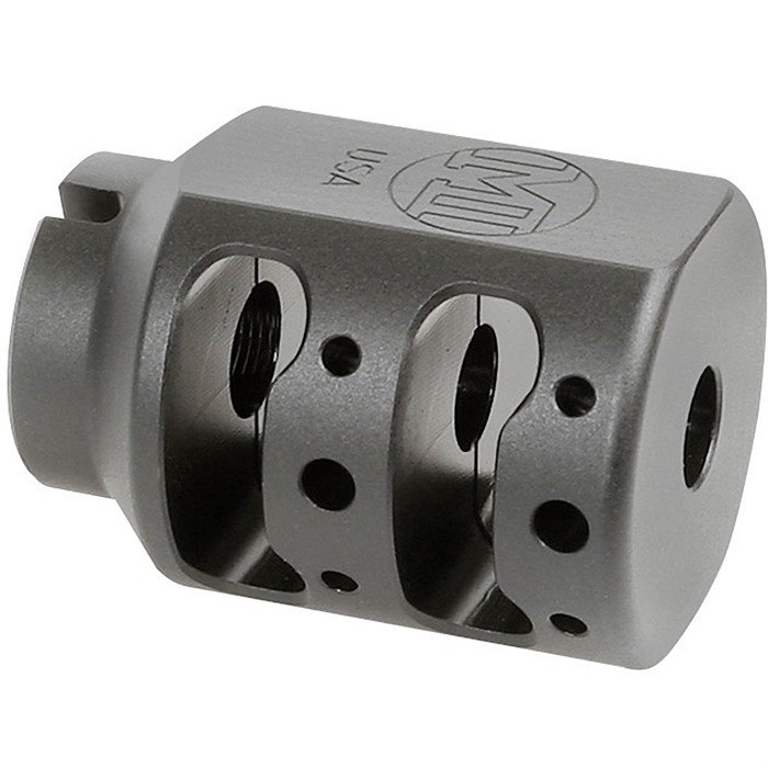 MI ALPHA TANK BRAKE 1/2X28 9MM BLACK MATTE NITRIDE