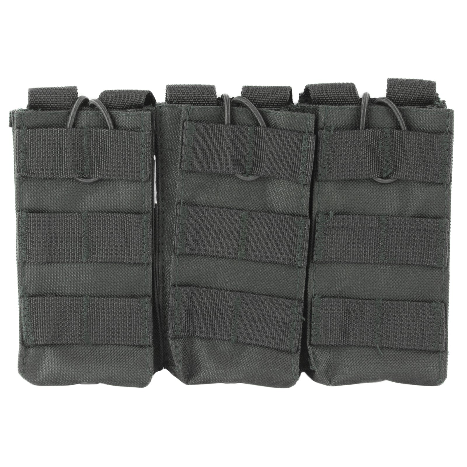 NcSTAR Triple AR Magazine Pouch Nylon Black MOLLE Straps