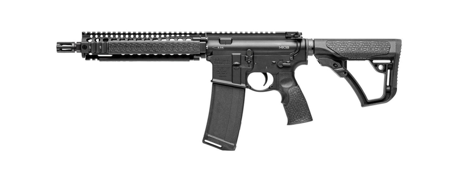 Daniel Defense 02-088-07327 MK18 5.56 10.3" SBR Black 32Rd RIS II