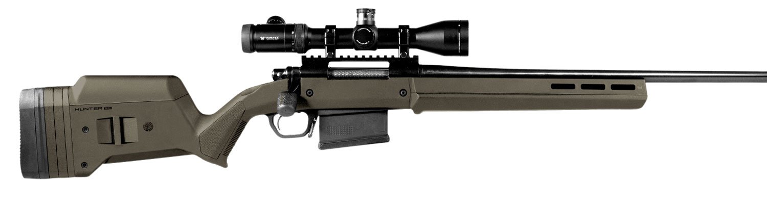 Magpul MAG483-ODG Hunter 700 Stock OD Green for Remington 700 LA