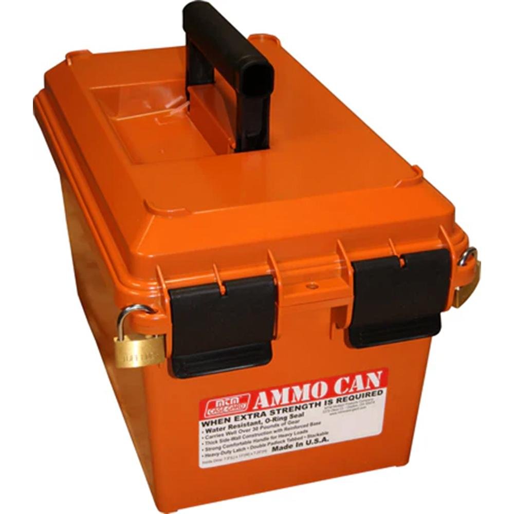 MTM Case-Gard Ammo Can - Orange, 707 Cubic Inches, 30lb Capacity - MTM Case-Gard - AMMO CAN