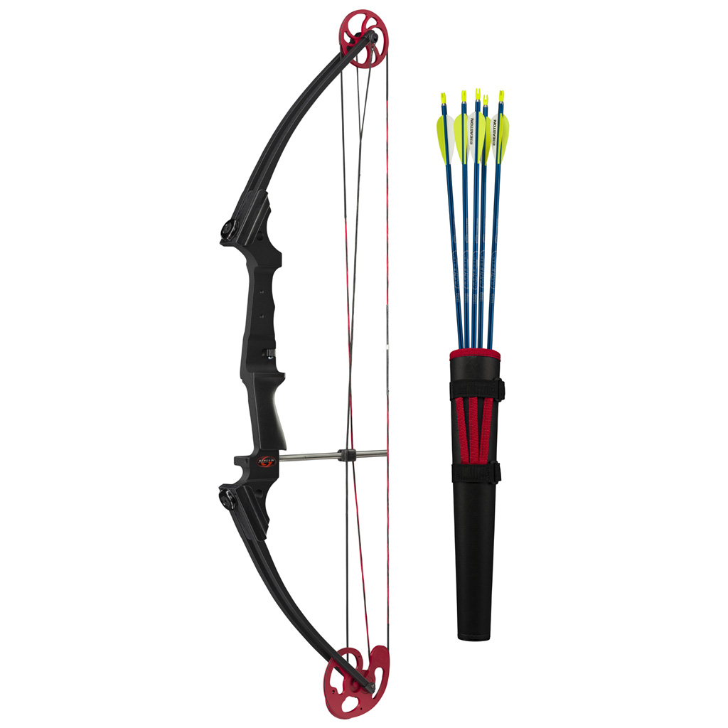 Genesis 12240 Bow Set Black RH, 10-20 lbs, 15-30" Draw, 35.5" Axle