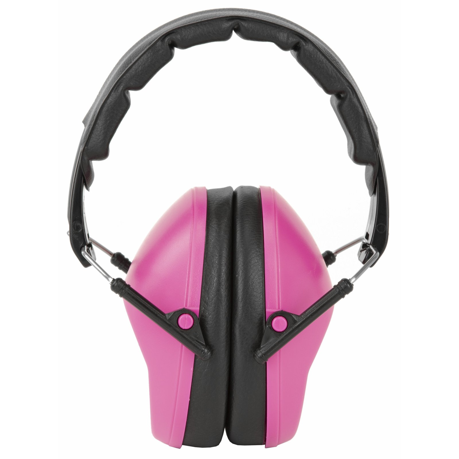 WALKERS GAME EAR Pro Low Profile Folding Passive Pink Muff (GWP-FPM1-PNK)
