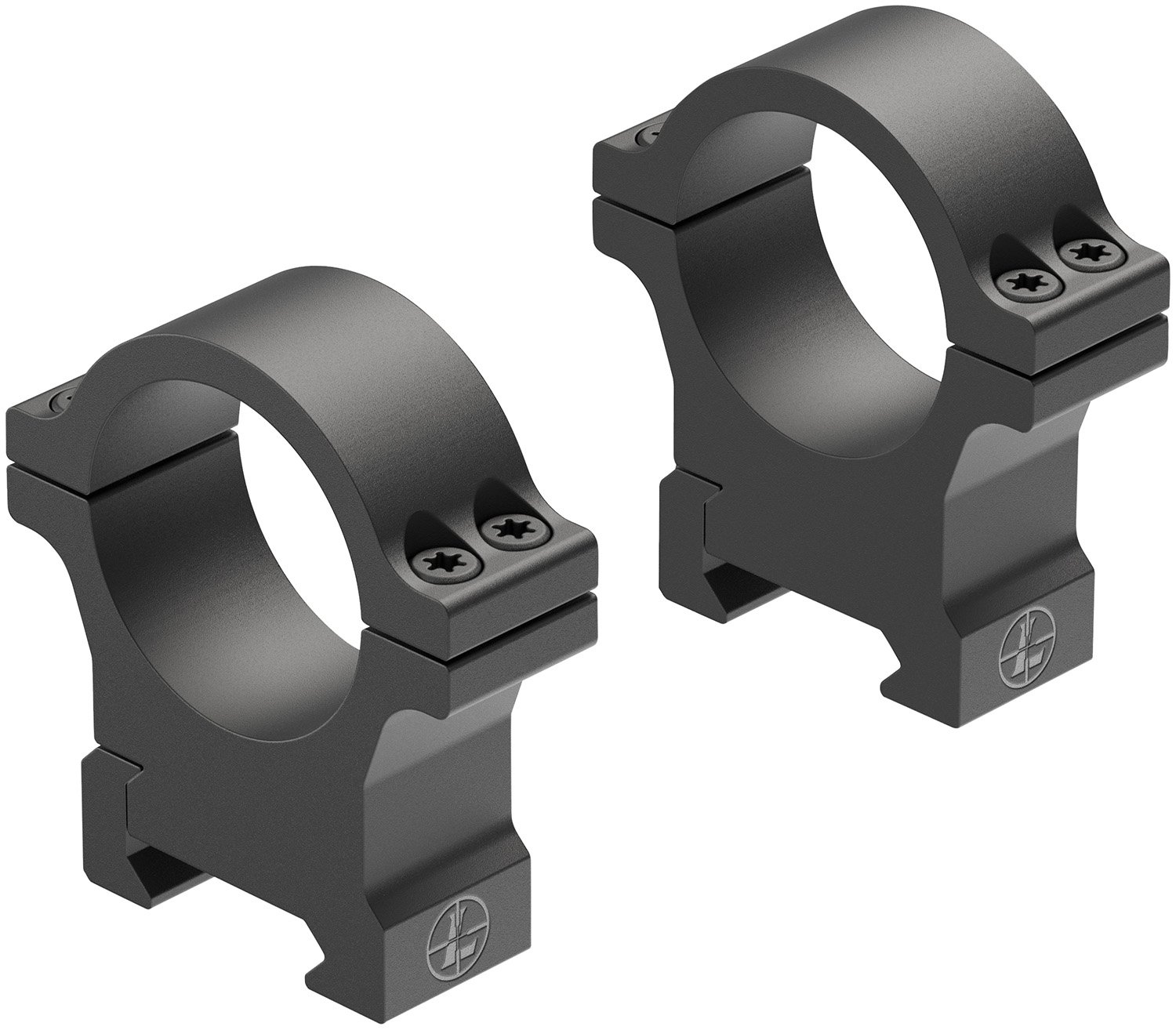 Buy LEUPOLD Open Range Cross-Slot 30mm High Matte Scope Rings (180948) online