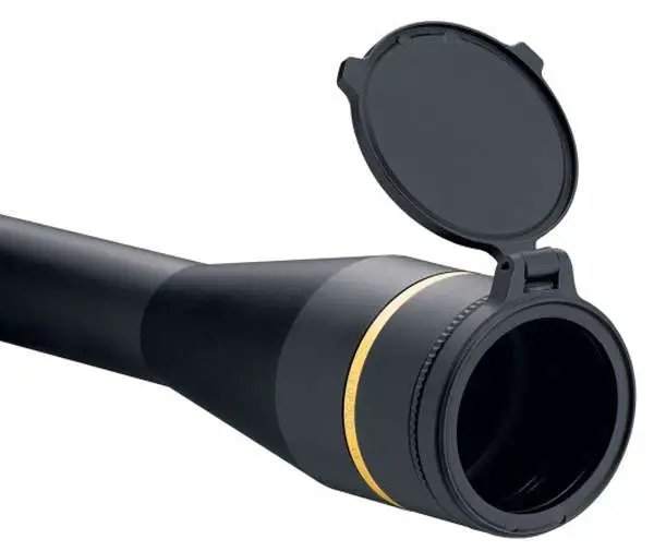 Leupold Alumina 6061 T6 Aluminum Flip-Back Lens Cover 42mm Dia Black