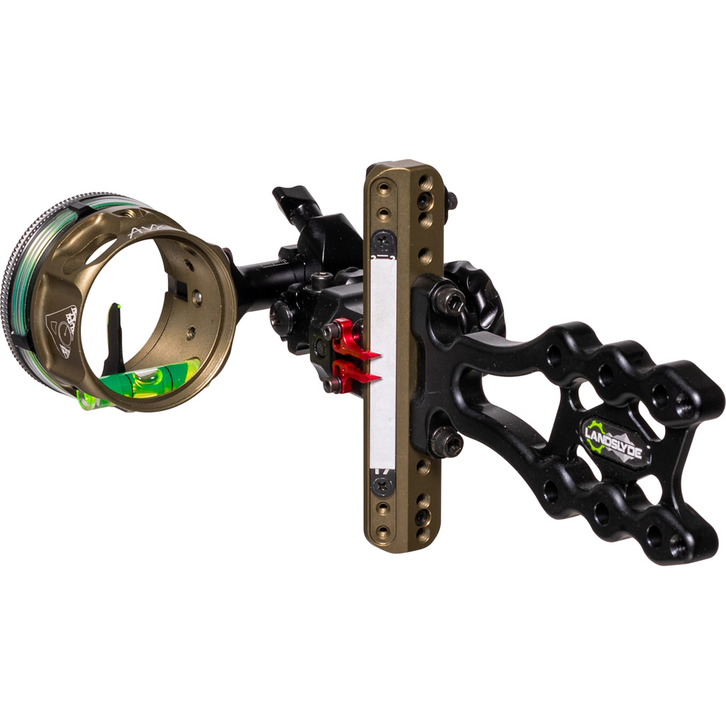 Axcel ALND-N119-4GT Landslyde Bowhunting Sight AVX-41 Scope .019 Pin Green - Axcel