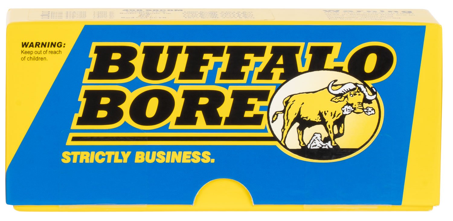 Buy Buffalo Bore 47C20 458 SOCOM 350gr Semi-Jacketed Flat Point Ammo 20/Box online